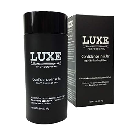 LUXE Hair Thickening Fibers - CONFIDENCE IN A JAR – 2 Mon