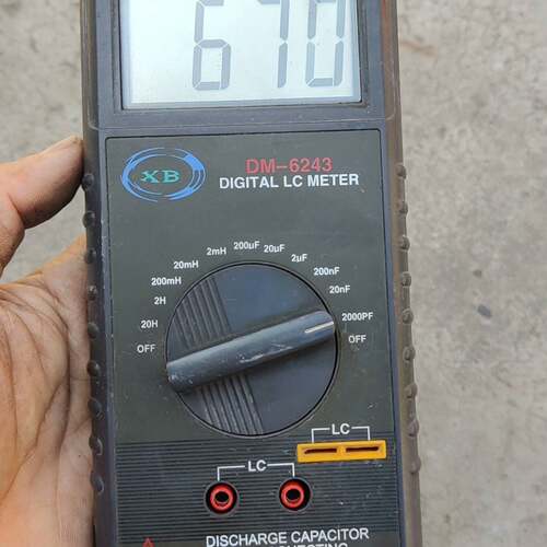 可议价XB老DM-6243电容电感表。成色如图，单机无配件，功