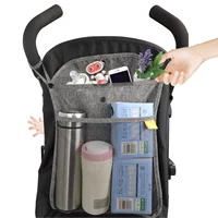 百樱 Коляска, подвесной органайзер, универсальная система хранения, вместительная и большая сетчатая сумка с зонтиком