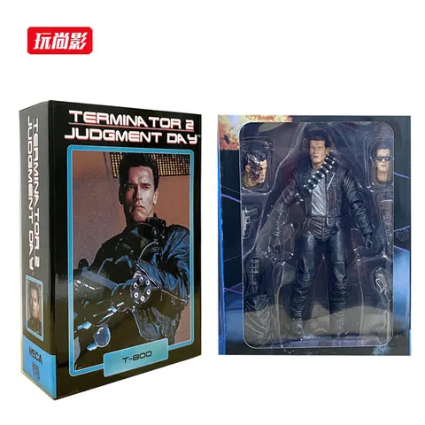 人偶7未来战士手办阿诺终结者可动玩尚模型全新影盒装2T800T2