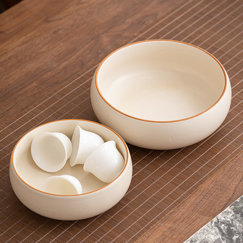 鑫裕源汝窑茶渣缸茶洗