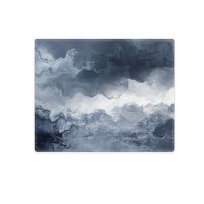 小号黑白灰简约商务鼠标垫女生