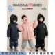 幼悠男童棉服2025冬季 童趣可爱厚实保暖恐龙造型连帽外套 儿童新款