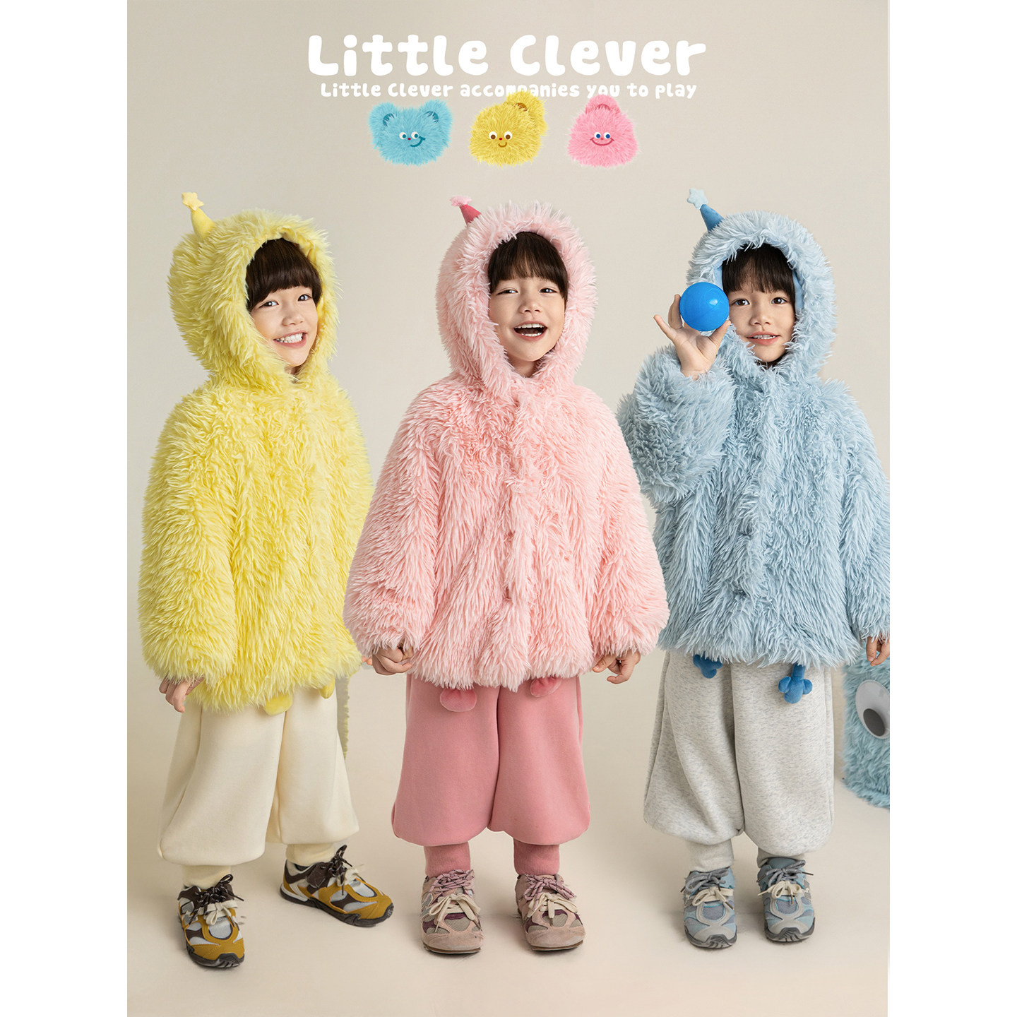 幼悠男童2025冬季新款加绒加厚卡通毛绒外套连帽保暖可爱男孩冬装,童装/婴儿装/亲子装,普通外套,淘宝优惠券,粉丝福利购,淘宝优惠卷