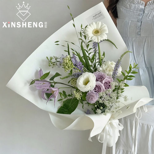 芯苼硬挺加厚牛皮纸花艺包装材料
