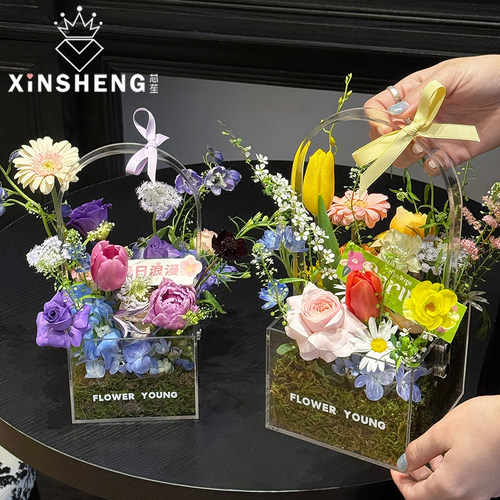 花店指定款！透明花盒复购率飙升