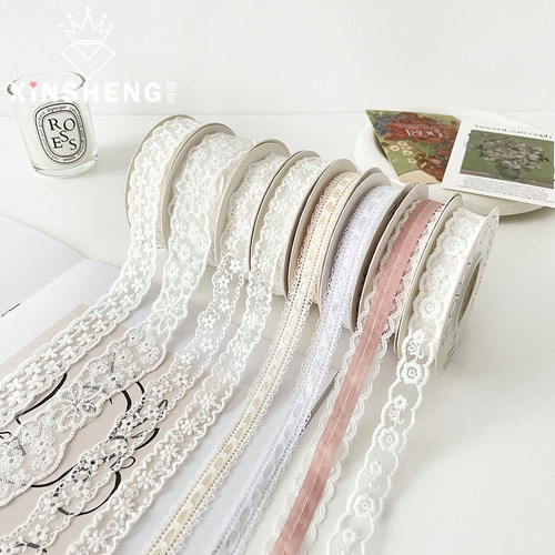 芯苼提花蕾丝花艺包装丝带