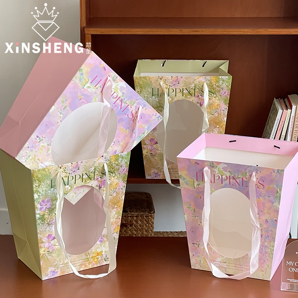 芯苼馥郁油画橱窗袋高端品质