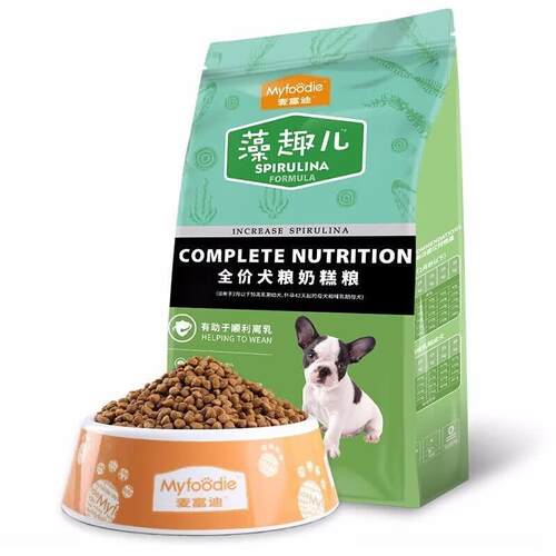 麦富迪(Myfoodie)(myfoodie)狗粮 螺旋藻免疫美毛全价藻趣儿犬粮