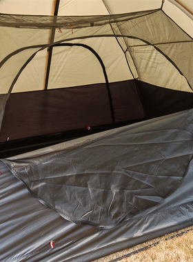 MCETO米拓 云居6内帐 5-6人户外蚊帐野露营防蚊虫无杆透气内帐篷