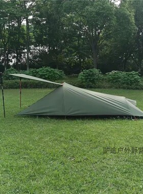 MCETO米拓单人超轻量铝杆防暴雨隧通道通道帐露营野营帐篷