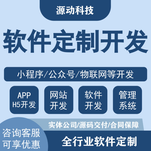 软件开发小程序开发定制代码编写