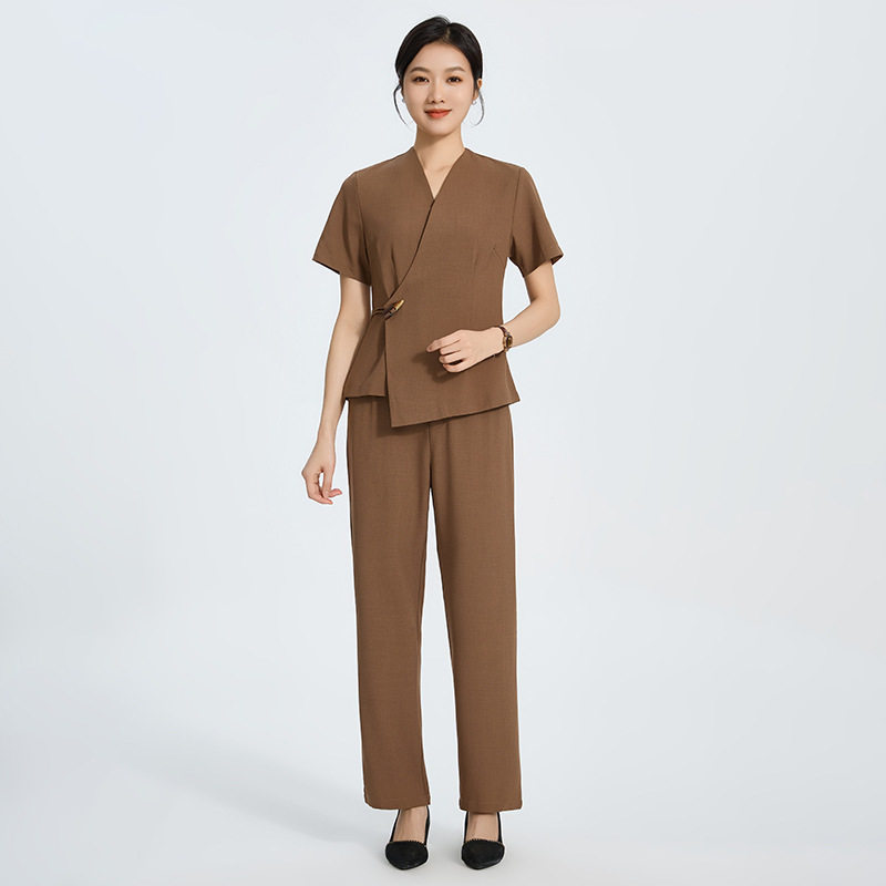 婕茜2026医美整形酒店管理咖啡厅清洁制服服务员养生SPA美容服装,女装/女士精品,酒店工作制服,淘宝优惠券,粉丝福利购,淘宝优惠卷