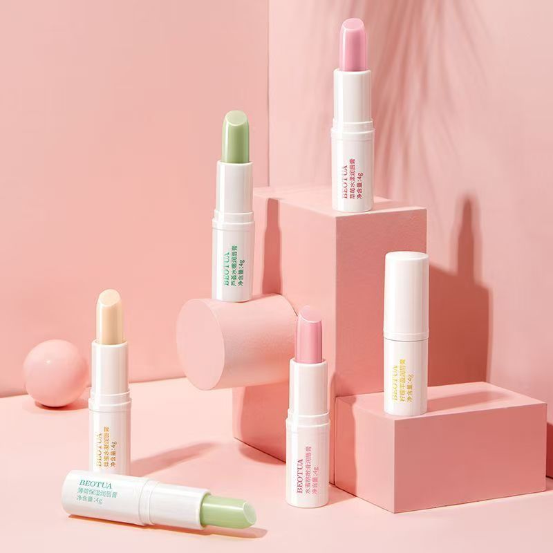 凡士林润唇膏变色唇膏不沾杯滋润干裂去死皮淡化唇纹口红打底学生