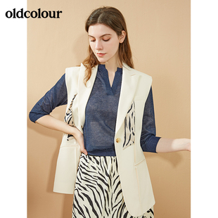 799 气质马夹女N31032146 oldcolour2021秋季 商场同款