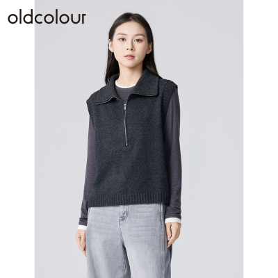 oldcolour欧珂春秋季通勤简约休闲时尚日常套装（外件+内件）