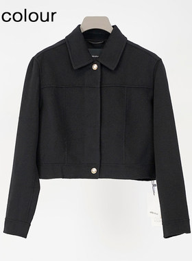 oldcolour欧珂2024春季休闲时尚短款长袖短外套女Q110421A1-1599