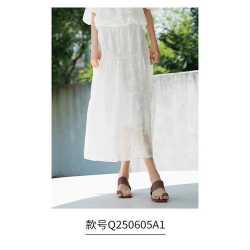 oldcolour夏季新款设计感小众气质印花短袖上衣女Q250107A1-599