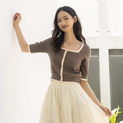 NUTS方领新款4320503A1时尚上衣