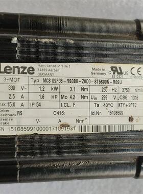 MCS09F38-RS0B0-Z0D0-ST5S00N-R0SU伦茨伺服电机拆机功能包好议价