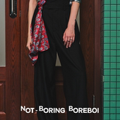 立体剪裁设计 高支垂感抗皱宽松通勤神裤 高腰显瘦羊毛西裤