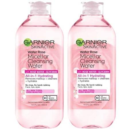 Garnier SkinActive Micellar Water with Rose Water and Gly