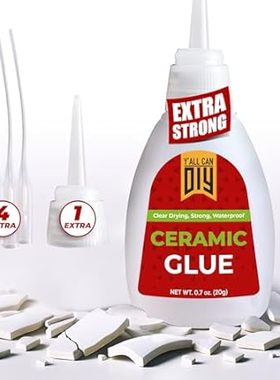 Y'allCanDiy Waterproof Ceramic Glue - Temperature Resista