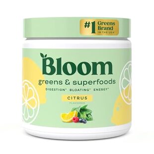 Bloom Nutrition Superfood Greens Powder， Digestive Enzyme