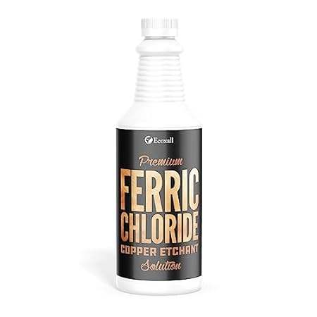 Ferric Chloride - 1 Quart - 415-1000 ML - Copper Etchant