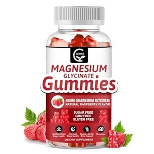 Magnesium Glycinate Gummies 400mg, Magnesium L-Threonate