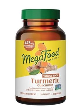 MegaFood Turmeric Curcumin Extra Strength - Whole Body -
