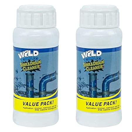 Unloshe Wild Tornado Sink and Drain Cleaner, Powerful Dra