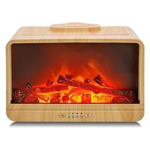 Fireplace Essential Aromatherap Flame 300ml Oil Diffuser
