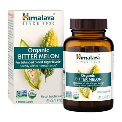 Himalaya Organic Bitter Melon for Glucose Metabolism， 660