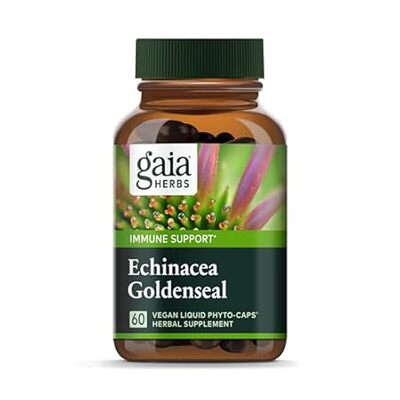 Gaia Herbs Echinacea Goldenseal - Immune Support Suppleme