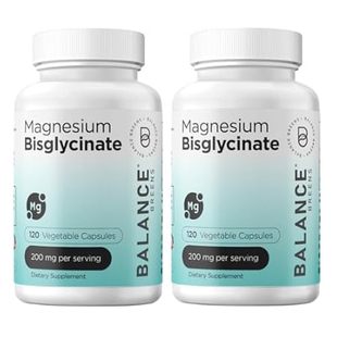 Magnesium Bisglycinate 200mg High Absorption Chelated - 1