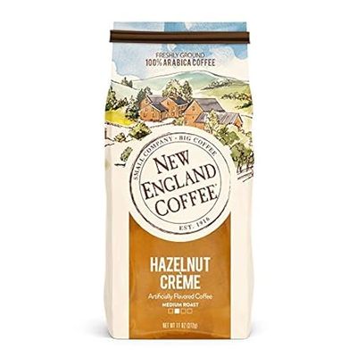 New England Coffee Hazelnut Crème Medium Roast Ground Cof