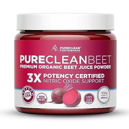 PureClean Beet Premium Potency Beet Juice Powder (300 gra