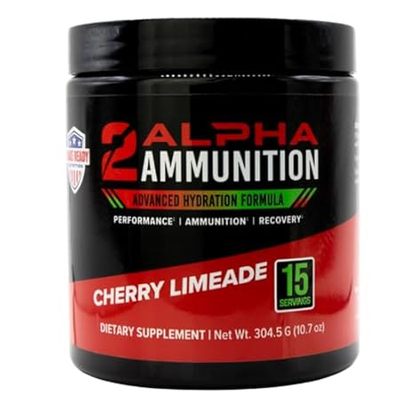 2ALPHA Ammunition Cherry Limeade - 304.5g | Hydration Pow