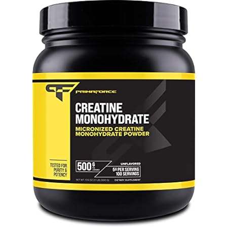 Primaforce Micronized Creatine Monohydrate Powder 500 Gra
