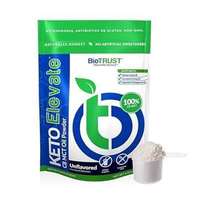 BioTrust Keto Elevate – Pure C8 MCT Oil Powder – Ketogeni