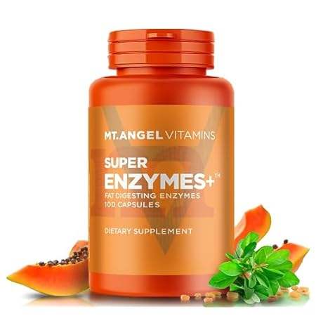Mt. Angel Vitamins - Super Enzymes +, Fat Digesting Enzym