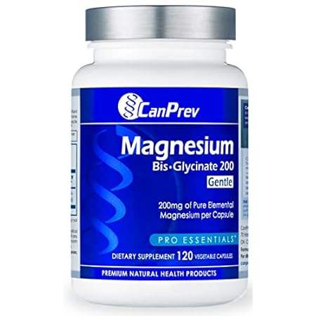 CanPrev Magnesium Bisglycinate Capsules(200 mg)- High A