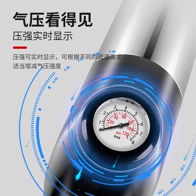 真疏通器通下水道神器厕所堵塞A一炮通工具捅厨房的管道高压气!