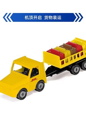 优选DHL飞机1702z模型收藏纪念品防仿真中外运儿童礼物