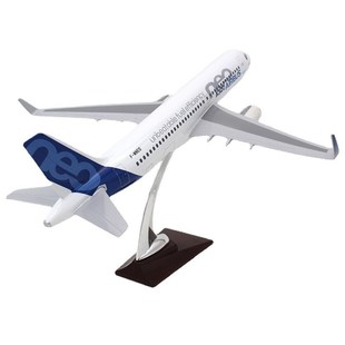 37cm民航广.告宣传纪 100仿真飞机模型A320neo空客原厂涂装 新款