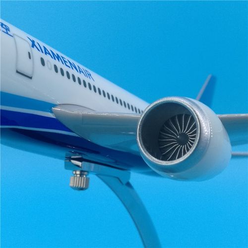 新款34cm厦航波音B787飞机F模型厦门航空纪念品摆件收藏