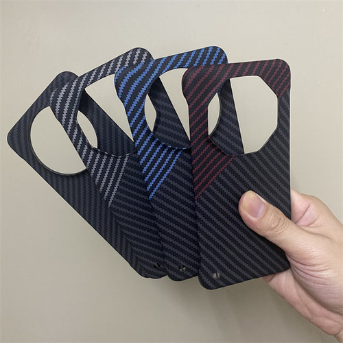 适用华为Mate40凯夫拉同款手机壳mate60pro+新款水贴工艺纤维纹防摔保护套Mate50RS保时捷Pro轻薄无边框硬壳