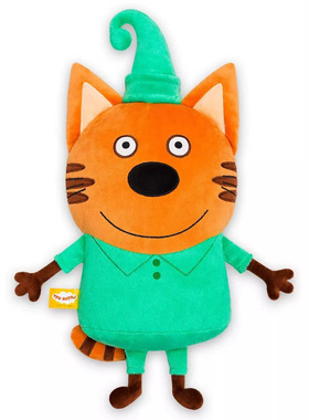 跨境新品kote kitty小猫咖公仔动漫游戏周边玩偶儿童陪睡毛绒玩具