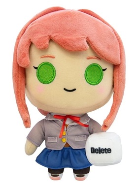 跨境全Sanshee Doki Doki 文学部 Monika 收藏家毛绒玩具玩偶娃娃